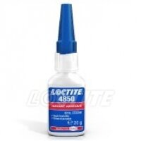 Loctite 4850 (Локтайт 4850) - эластичный прозрачный цианоакрилатный клей.
