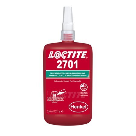 Loctite 2701 (Локтайт 2701) - анаэробный фиксатор высокой прочности для нержавейки/оцинковки