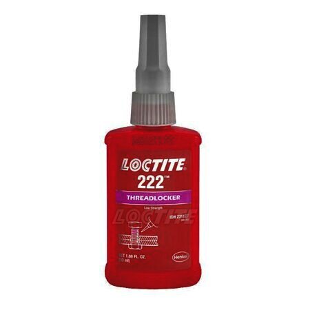 Loctite 222 (Локтайт 222) - фиксатор резьбы низкой прочности