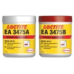 Loctite 3475 (Локтайт 3475) - 2К эпоксидная шпатлевка с алюминием, для восстановления поверхностей