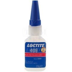 Loctite 406 (Локтайт 406) - цианоакрилатный клей для пластиков и резин