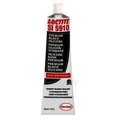 Loctite 5910 (Локтайт 5910) - чёрный маслостойкий силиконовый герметик, формирователь прокладок.